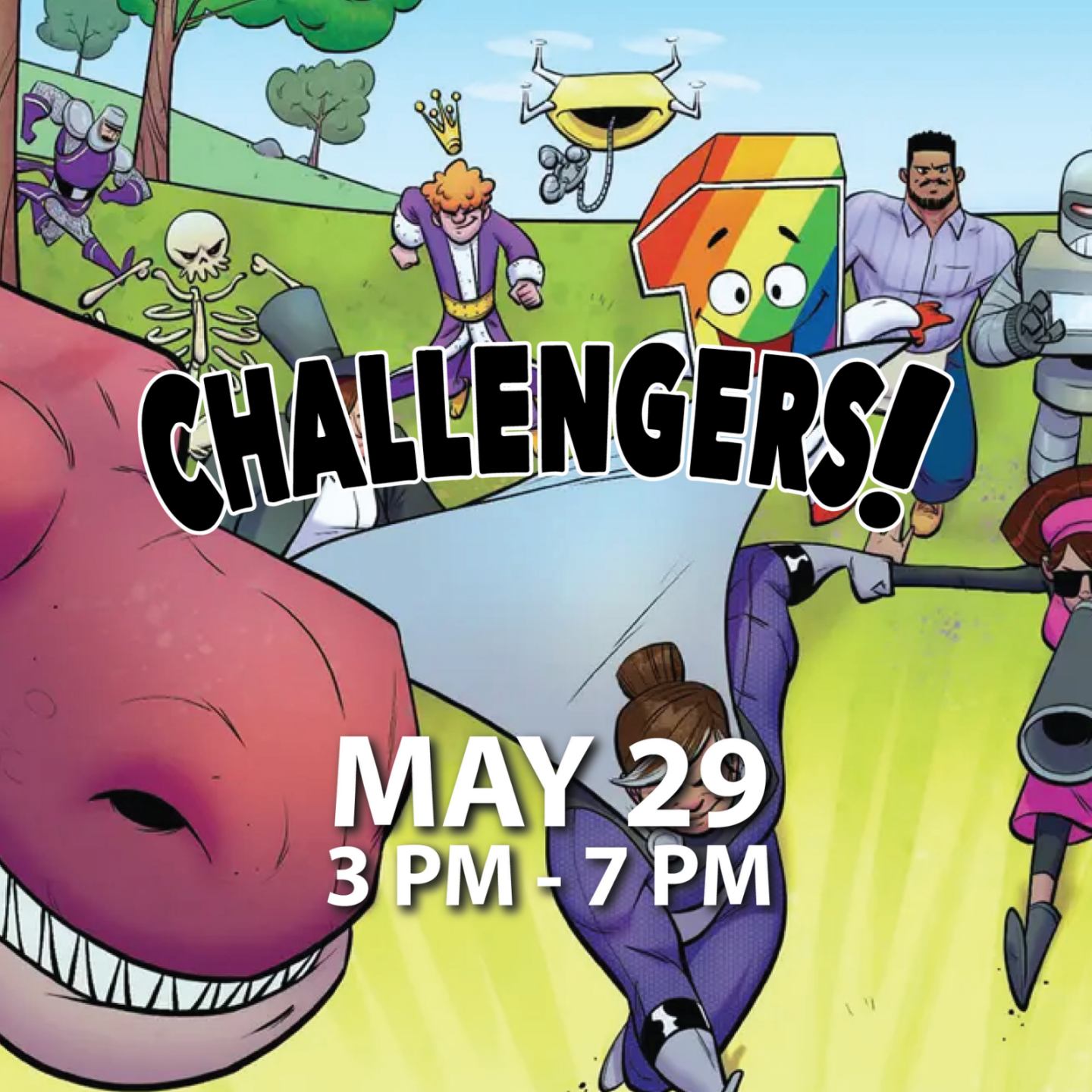 Challengers Tournament - ALL ABOARD EXPO 2025 - Gaming Library
