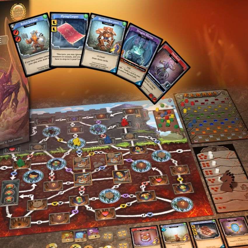 Clank! A Deck-Building Adventure: Master Thief - Gaming Library