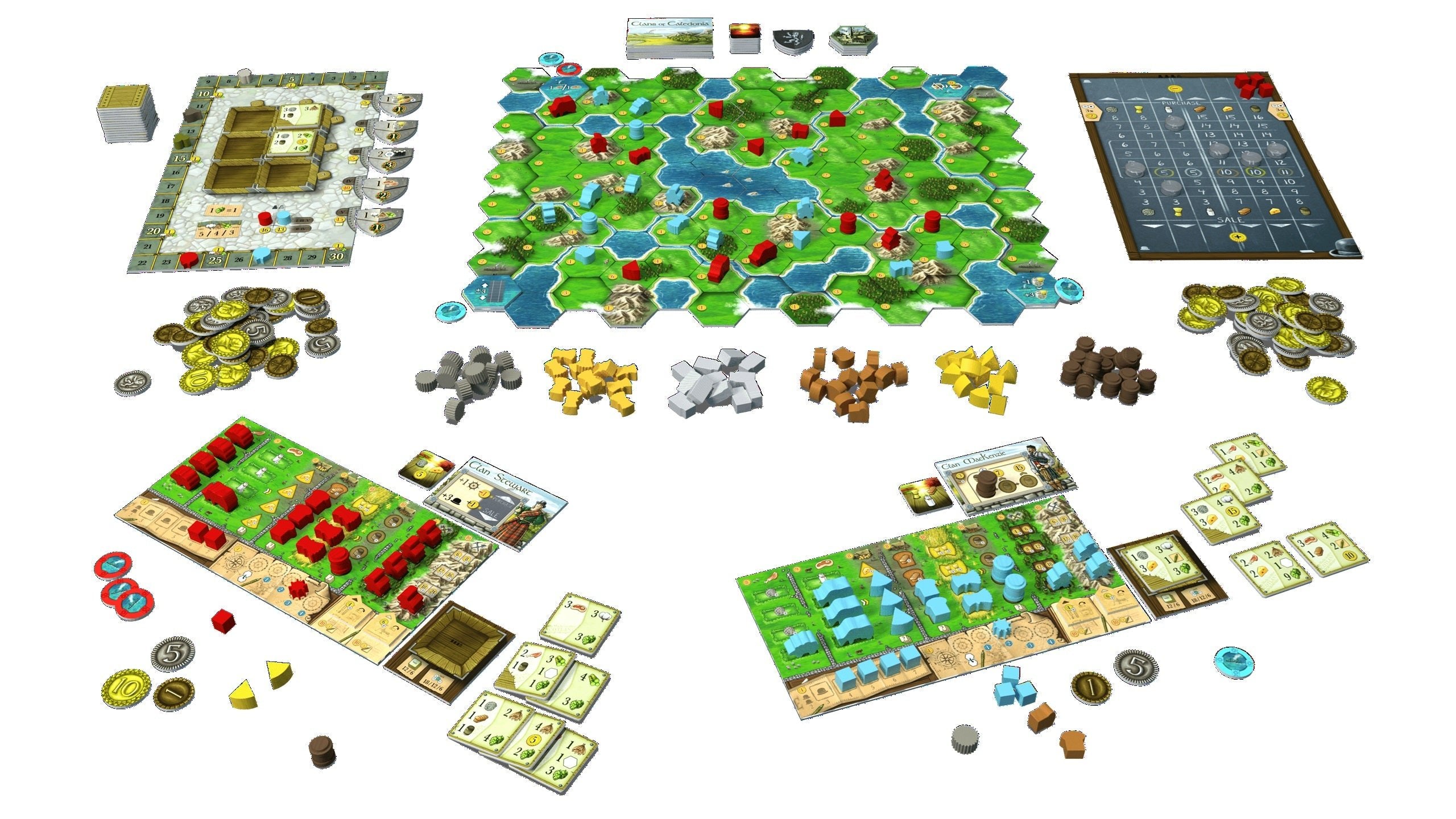 Clans of Caledonia - Gaming Library