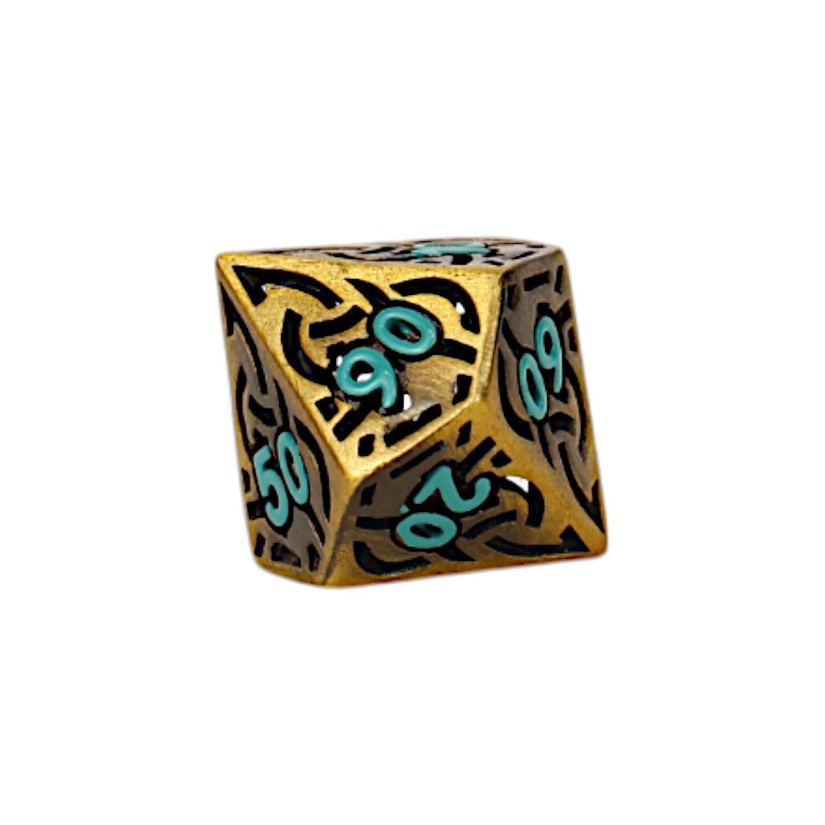 Clockwork Sun Dice Set Ancient Bronze - Gaming Library