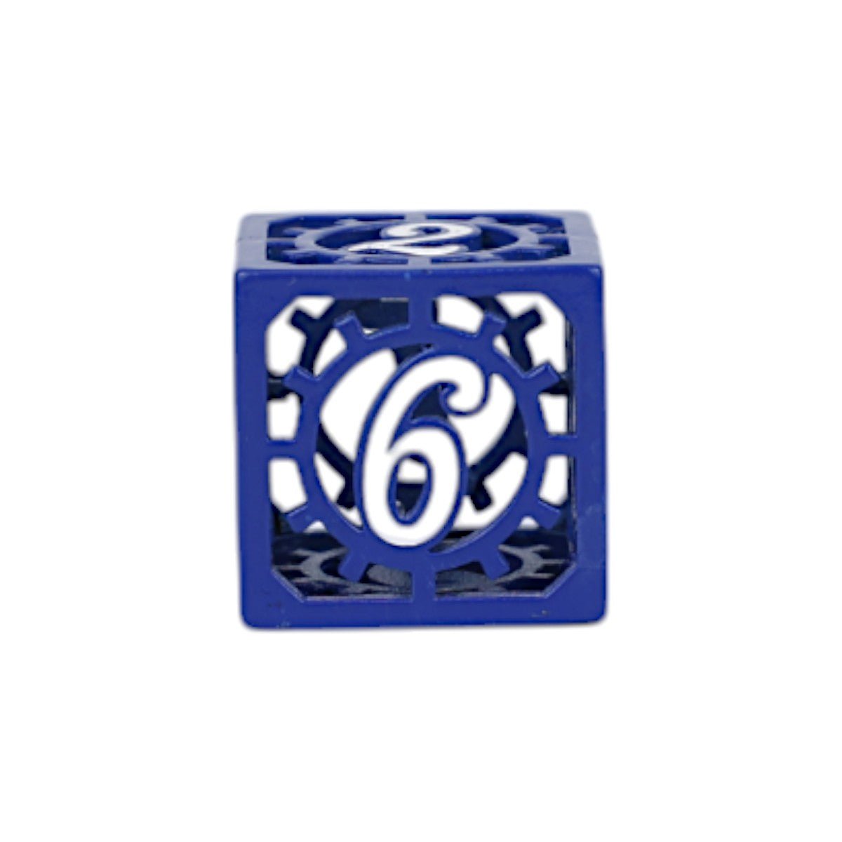 Clockwork Sun Dice Set Blue/White - Gaming Library