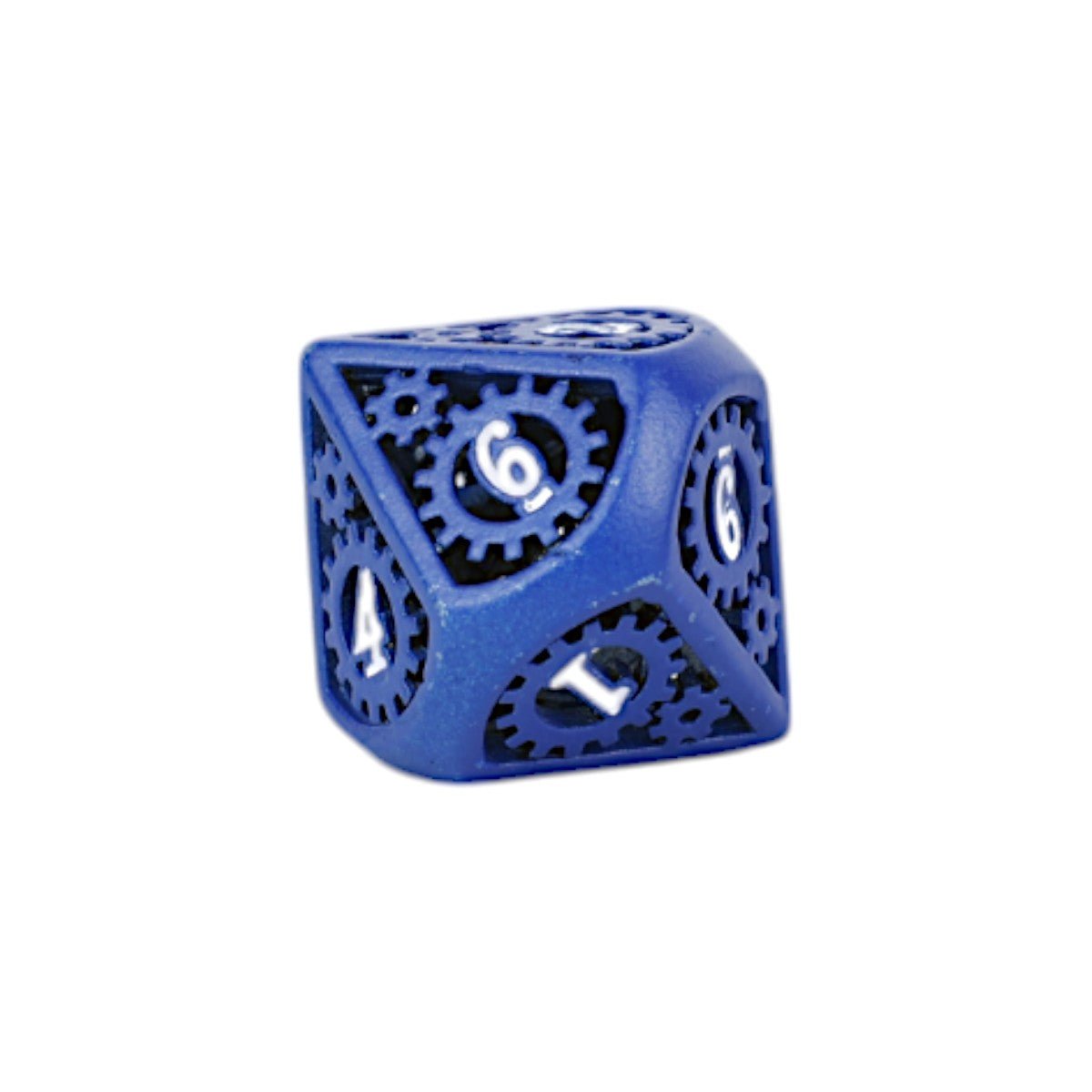 Clockwork Sun Dice Set Blue/White - Gaming Library