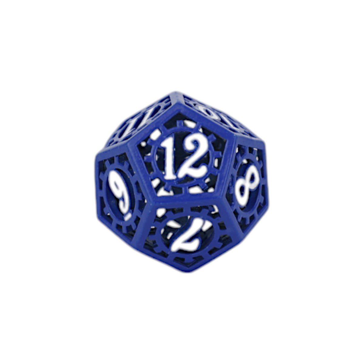 Clockwork Sun Dice Set Blue/White - Gaming Library