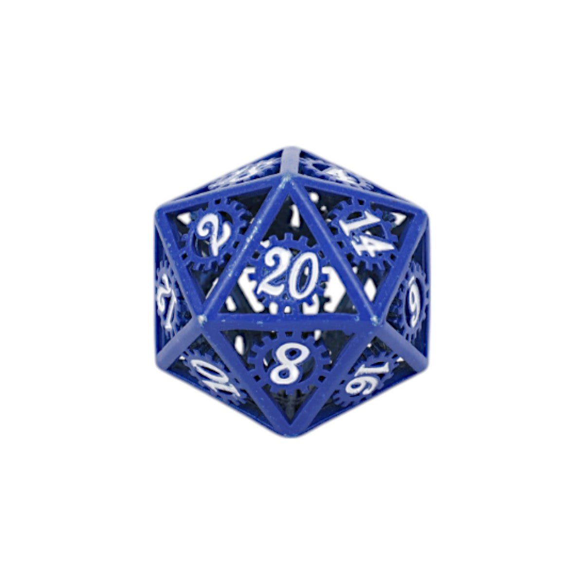 Clockwork Sun Dice Set Blue/White - Gaming Library
