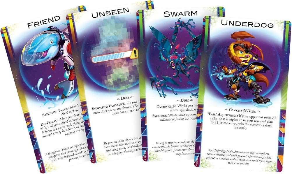 cosmic encounter alien card sleeves Cosmic Encounter Duel – Gaming Library