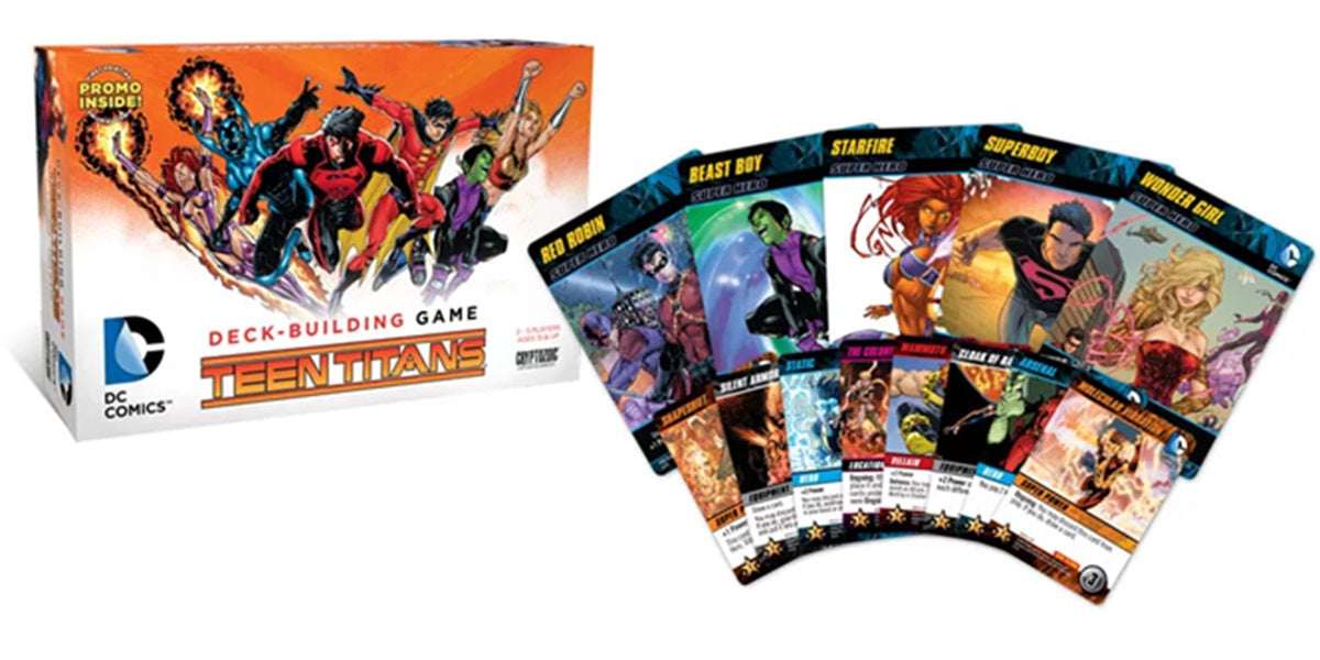 DC Comics Deck Building Game: Teen Titans - Gaming Library