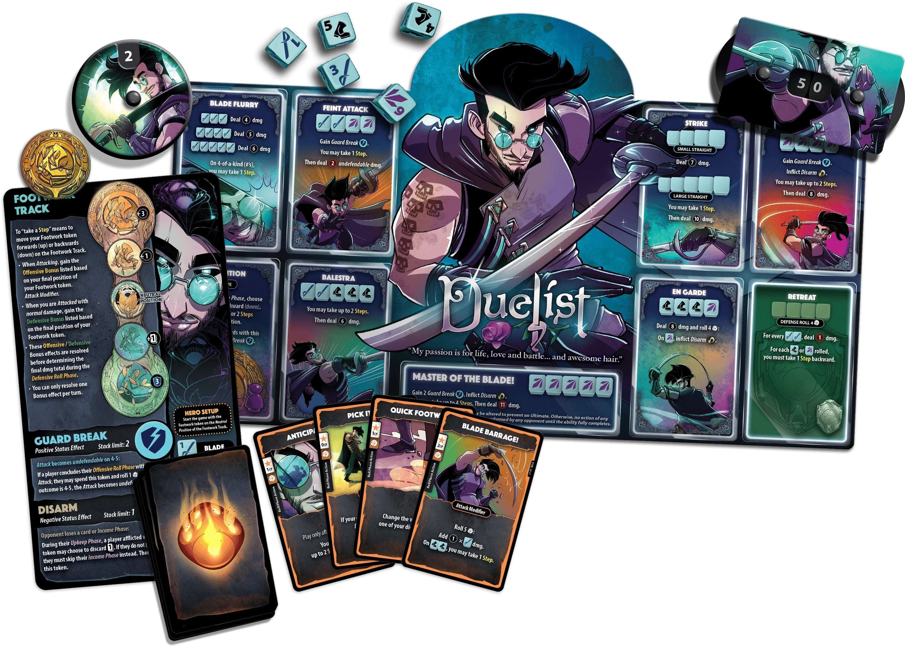 Dice Throne Duelist - Hero Pack - Gaming Library