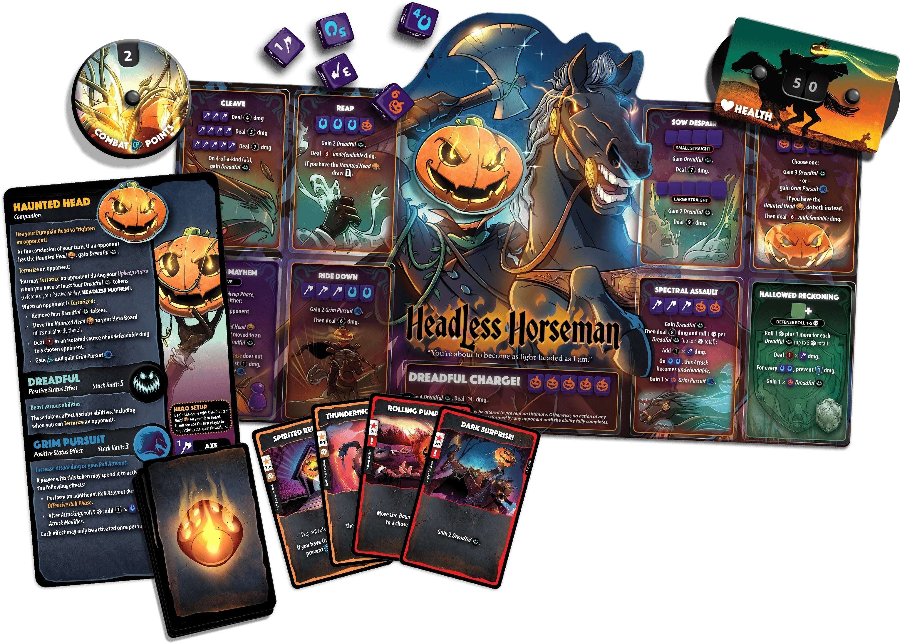 Dice Throne Headless Horseman - Hero Pack - Gaming Library