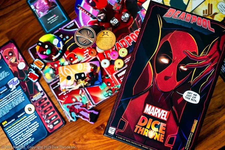 Dice Throne Marvel Deadpool Deluxe - Gaming Library