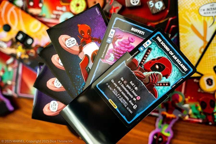 Dice Throne Marvel Deadpool Deluxe - Gaming Library