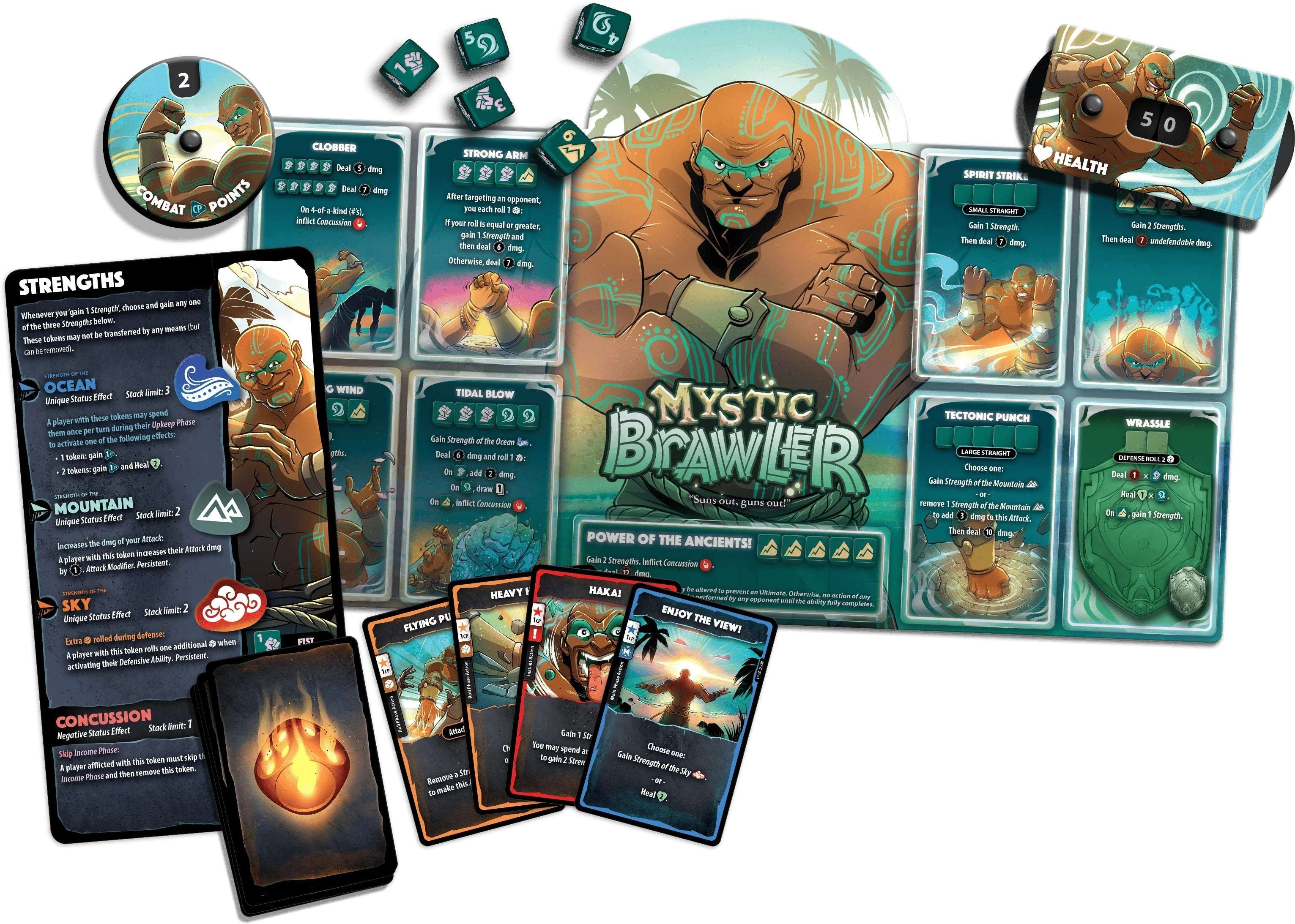 Dice Throne Mystic Brawler - Hero Pack - Gaming Library