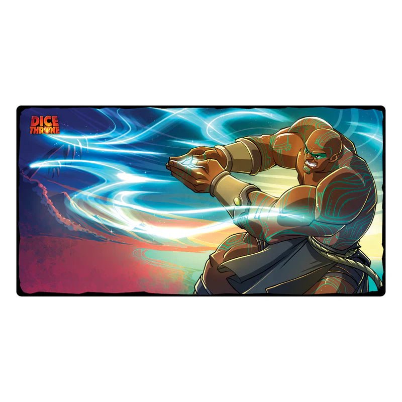 Dice Throne Mystic Brawler Playmat - Gaming Library
