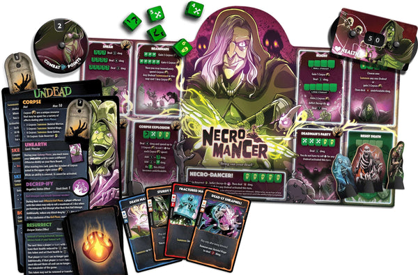 Dice Throne Necromancer - Hero Pack