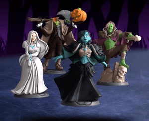 Dice Throne Outcasts Hero Scuplts - Gaming Library