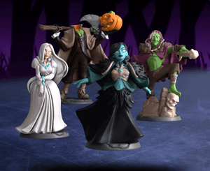 Dice Throne Outcasts Hero Scuplts - Gaming Library