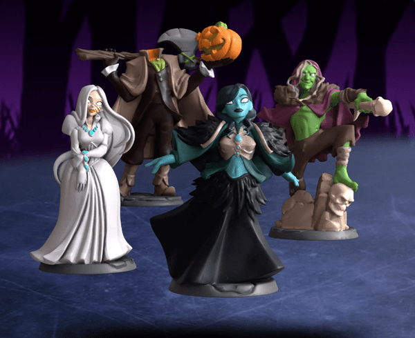 Dice Throne Outcasts Hero Scuplts - Gaming Library