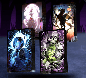 Dice Throne Outcasts Premium Sleeves - Gaming Library