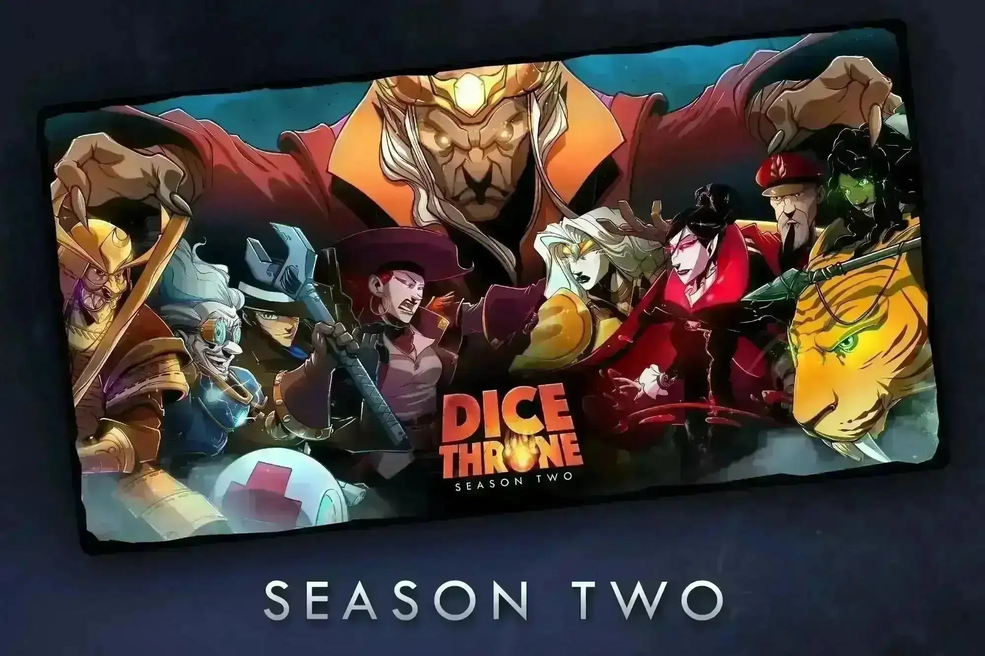 Dice Throne Playmat - Gaming Library