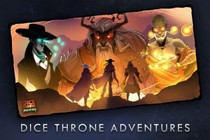Dice Throne Playmat - Gaming Library