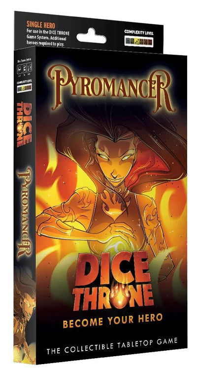 Dice Throne Pyromancer - Hero Pack - Gaming Library