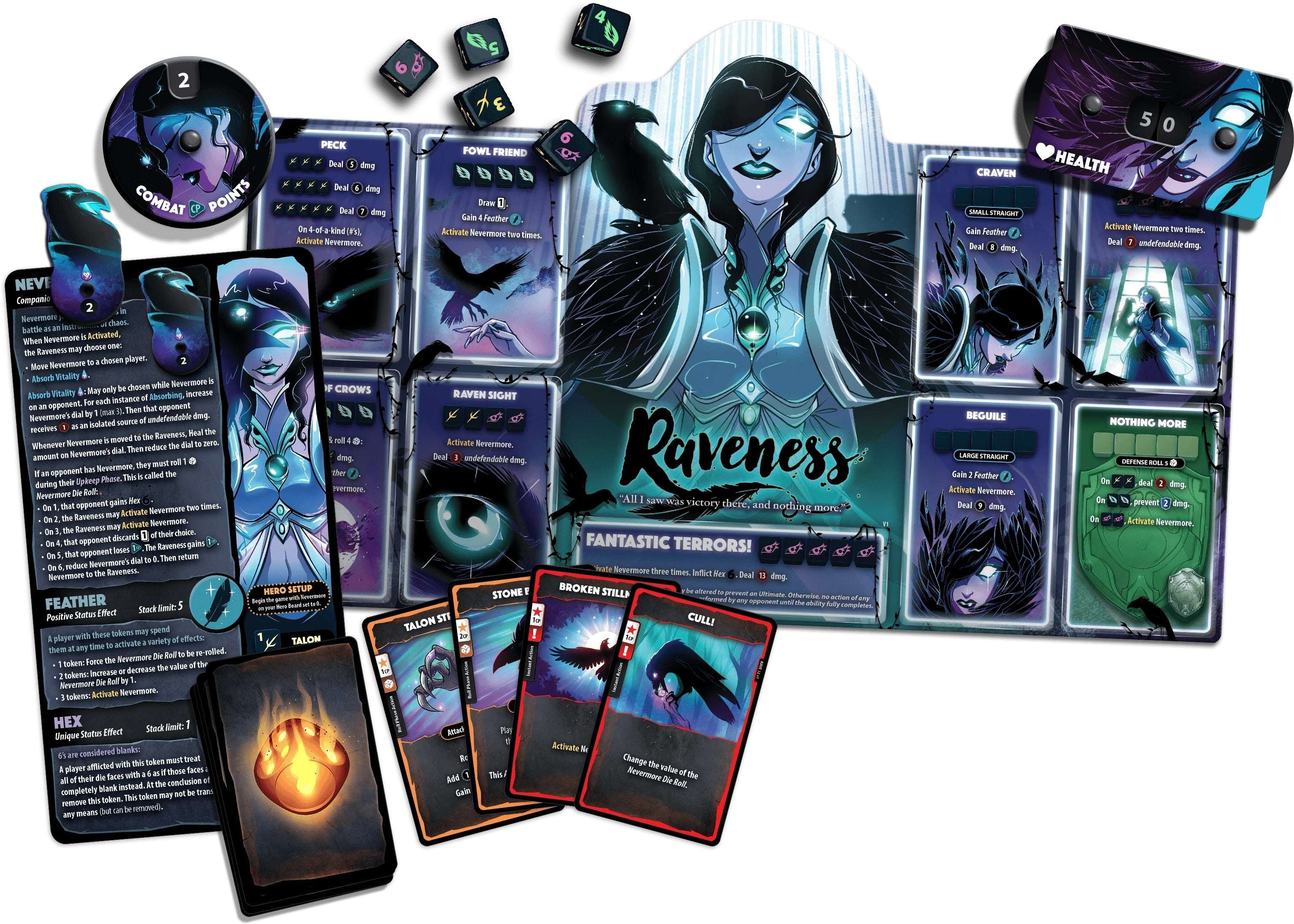Dice Throne Raveness - Hero Pack - Gaming Library