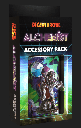 Dice Throne: Single Hero – Alchemist Accessory Pack - Gaming Library