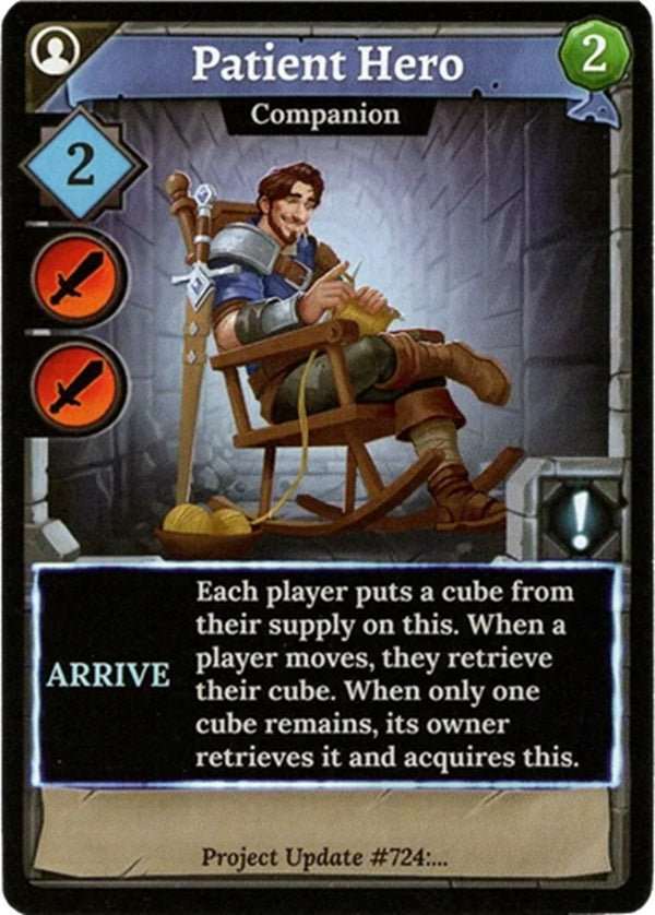 Dice Tower Clank!: Patient Hero Promo Card - Gaming Library