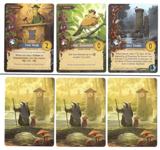 Dice Tower Everdell: Dice Tower Alternate Art Cards - Gaming Library