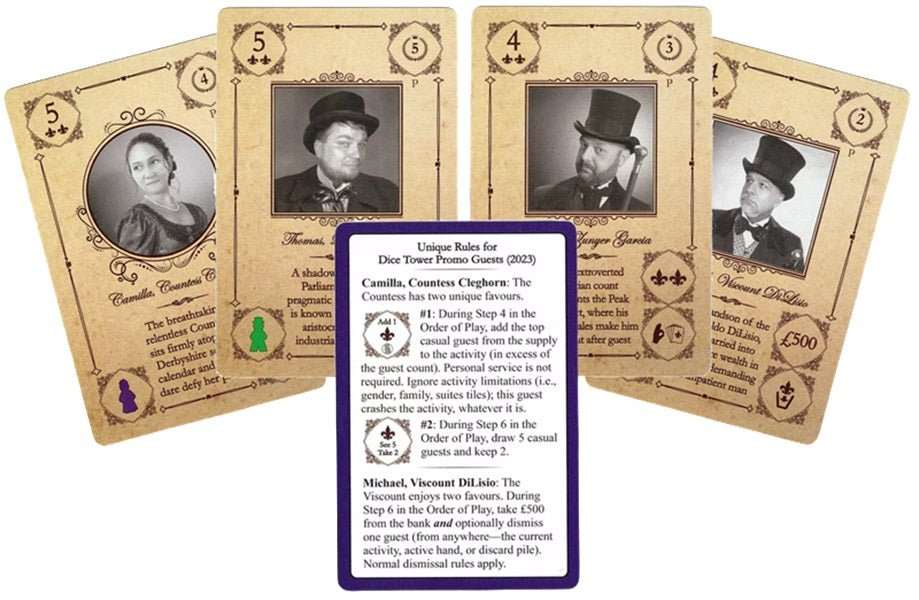 Dice Tower Obsession: Dice Tower Promo Guests - Gaming Library