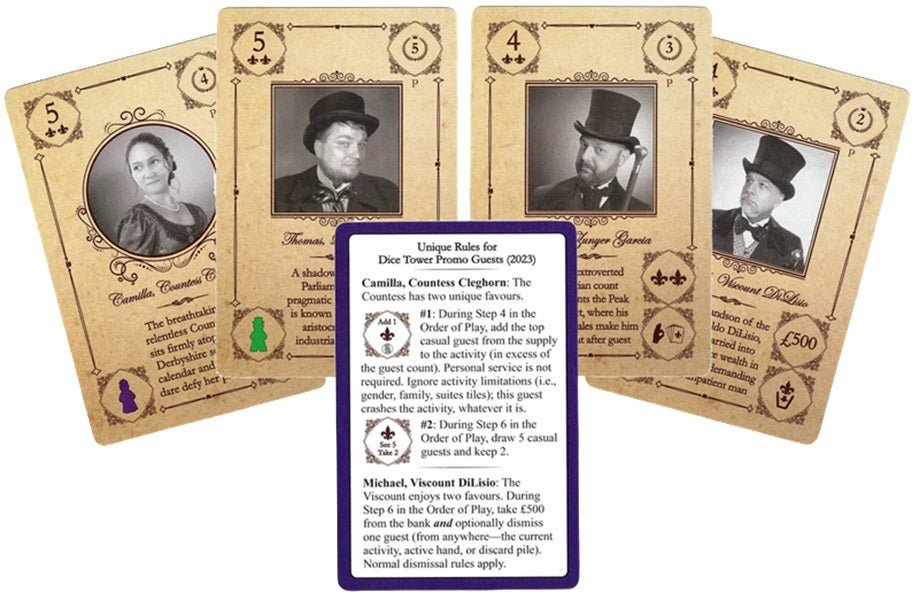 Dice Tower Obsession: Dice Tower Promo Guests - Gaming Library