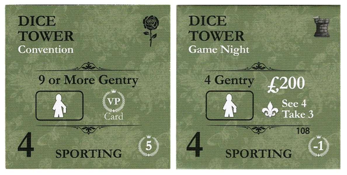 Dice Tower Obsession: Dice Tower Sporting (Promo Tile) - Gaming Library