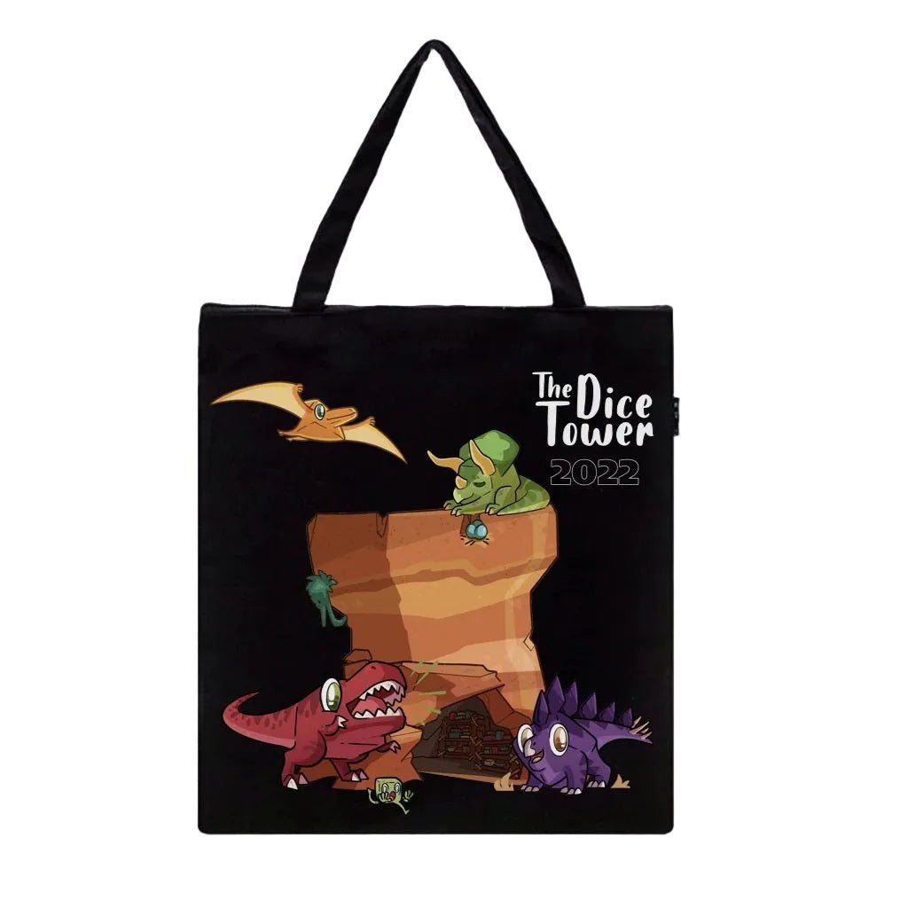 Dice Tower Tote Bag - Gaming Library