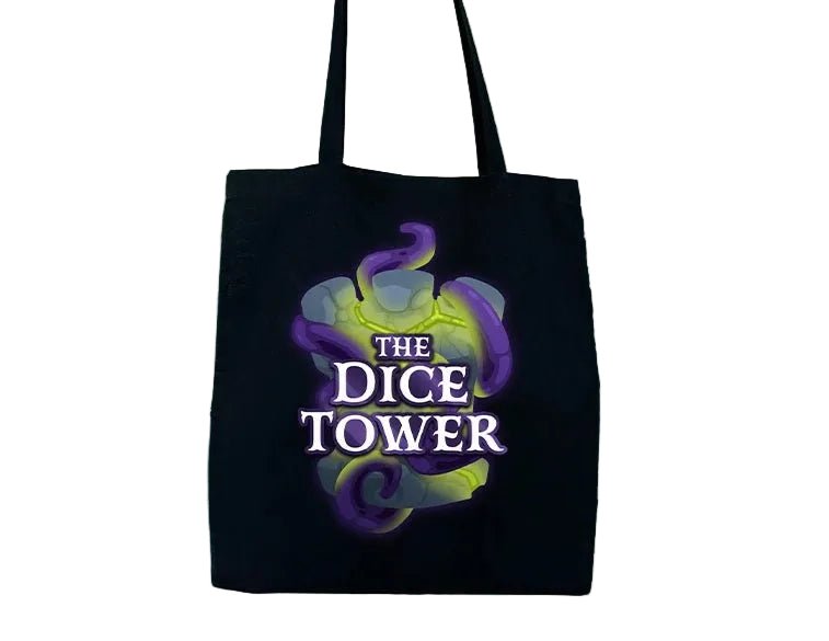 Dice Tower Tote Bag - Gaming Library