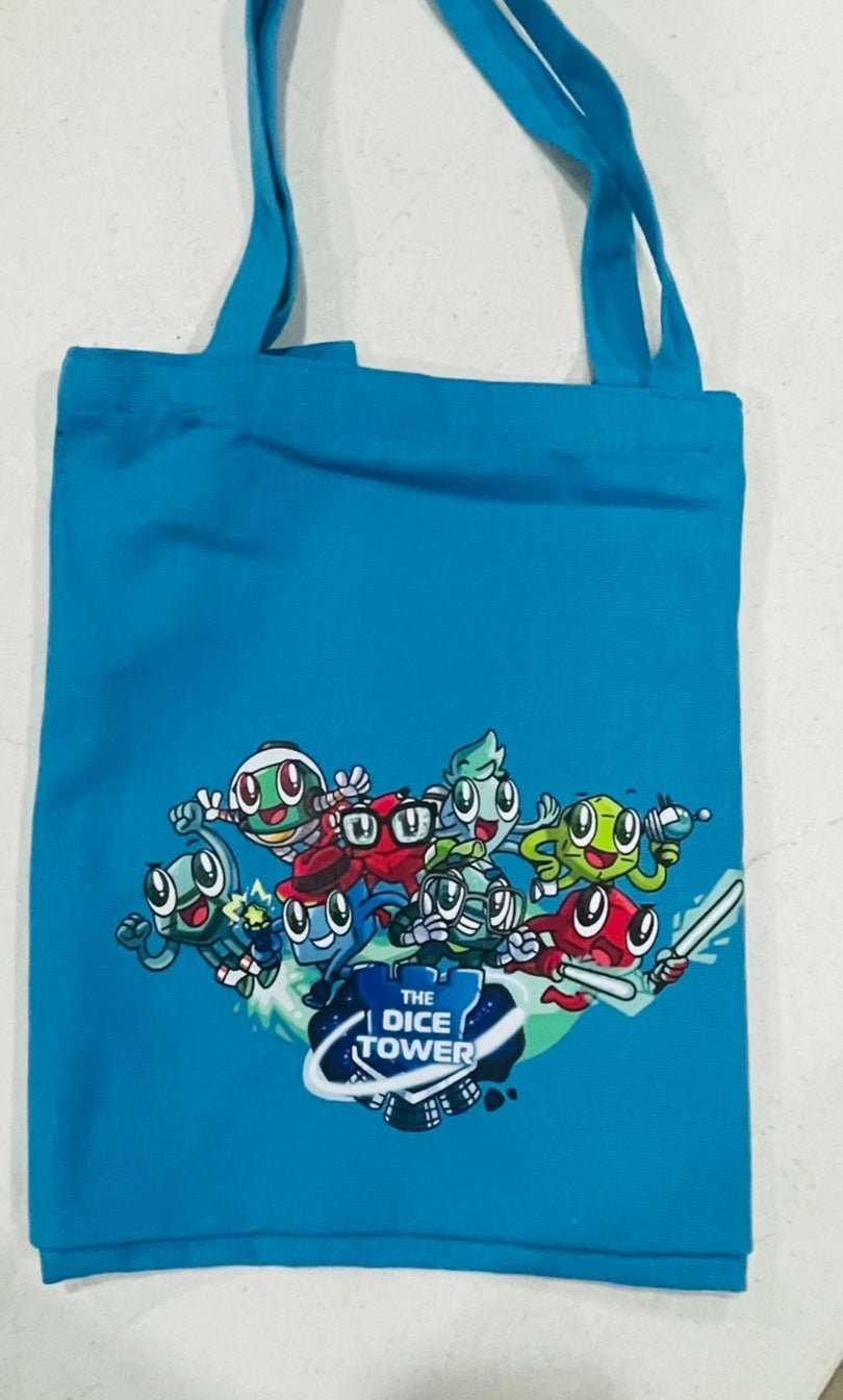 Dice Tower Tote Bag - Gaming Library