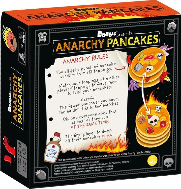 Dobble Anarchy Pancakes - Gaming Library