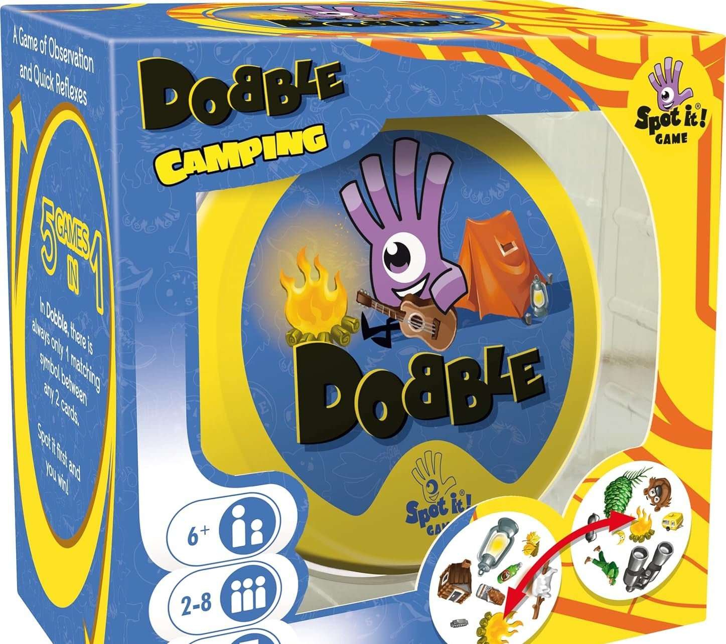 Dobble : Camping Sleeve - Gaming Library