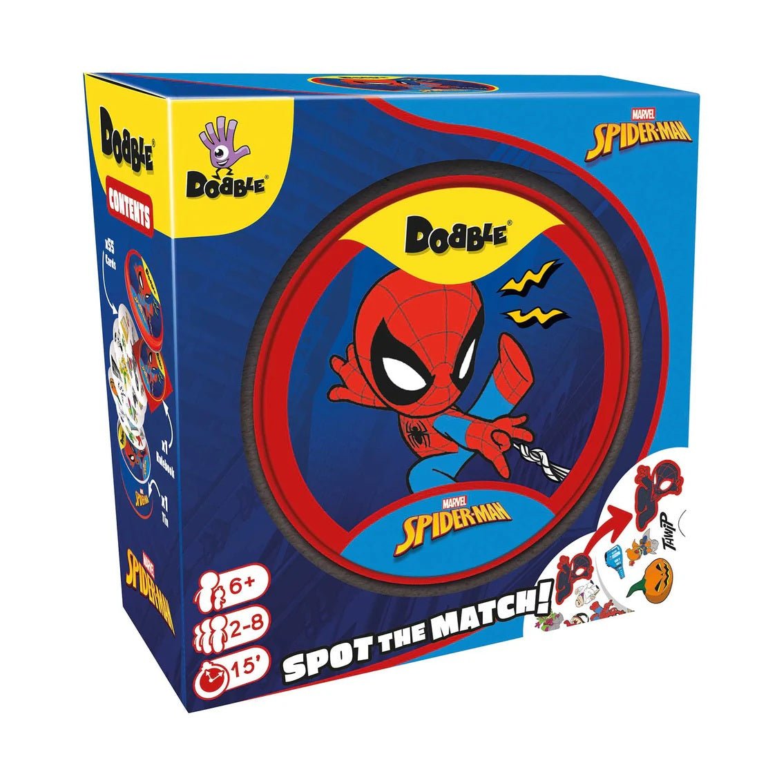 Dobble Spiderman Eco Sleeve - Gaming Library