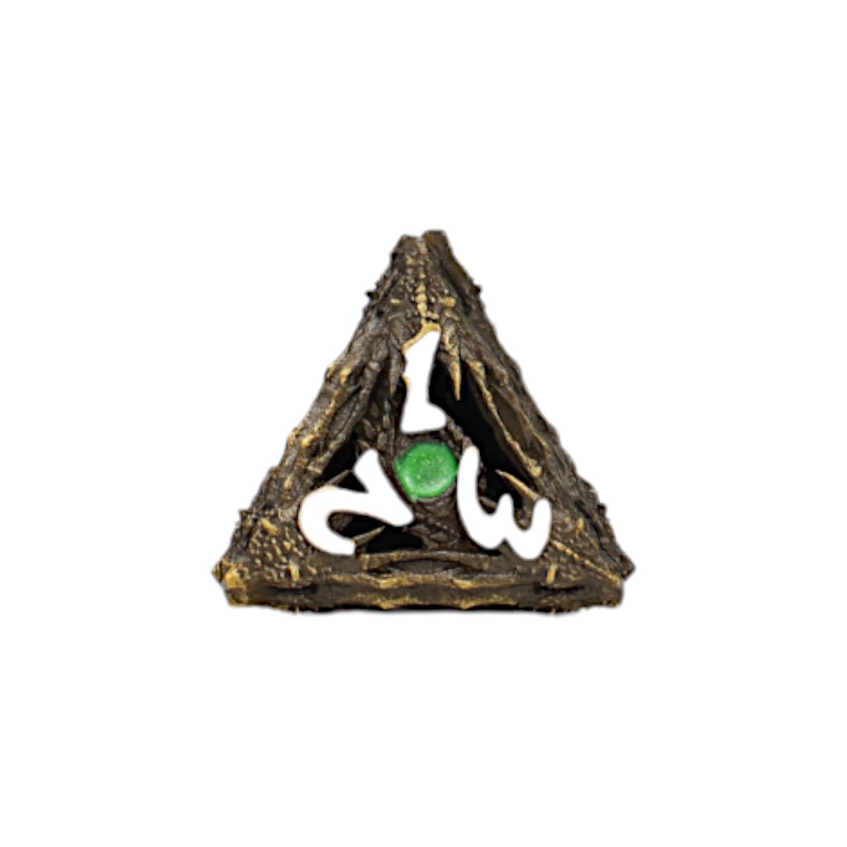 Dragon Eye Dice Set Ancient Bronze/Green - Gaming Library