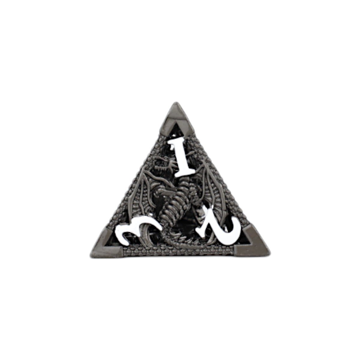 Dragon Hollow Dice Set Metal/Black - Gaming Library