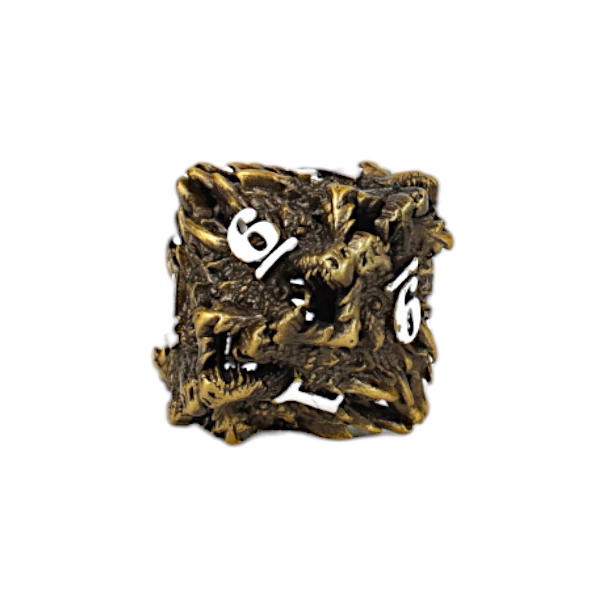 Dragon Rage Dice Set Ancient Bronze - Gaming Library