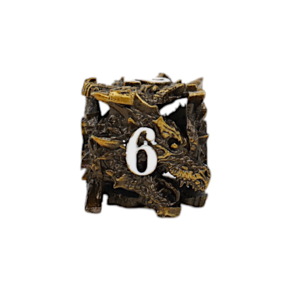 Dragon Rage Dice Set Ancient Bronze - Gaming Library