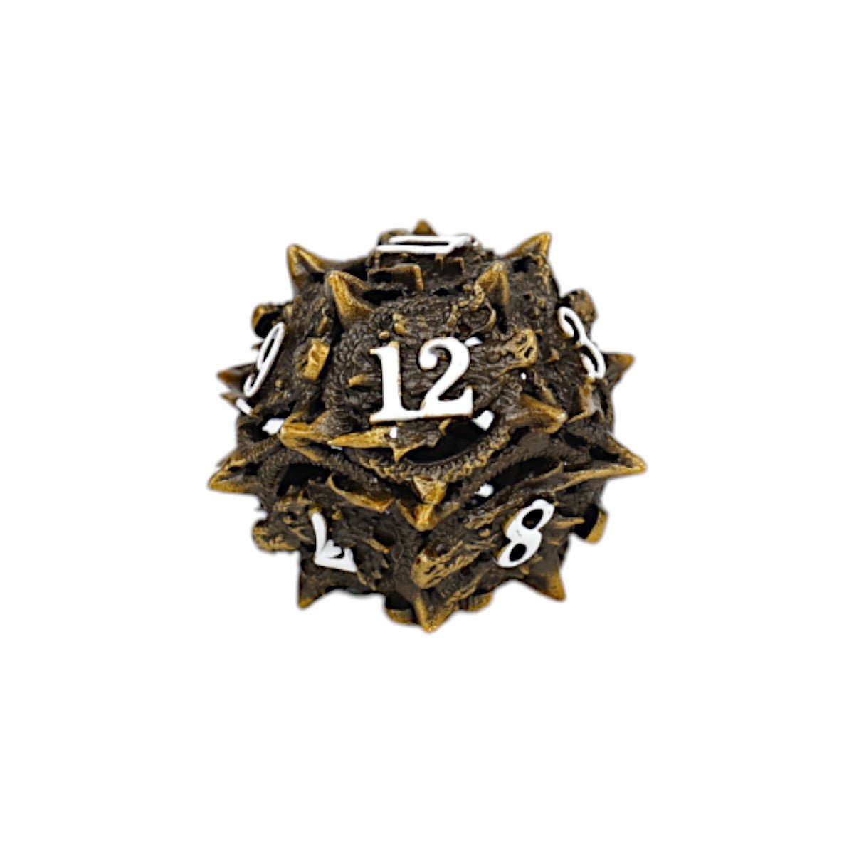Dragon Rage Dice Set Ancient Bronze - Gaming Library