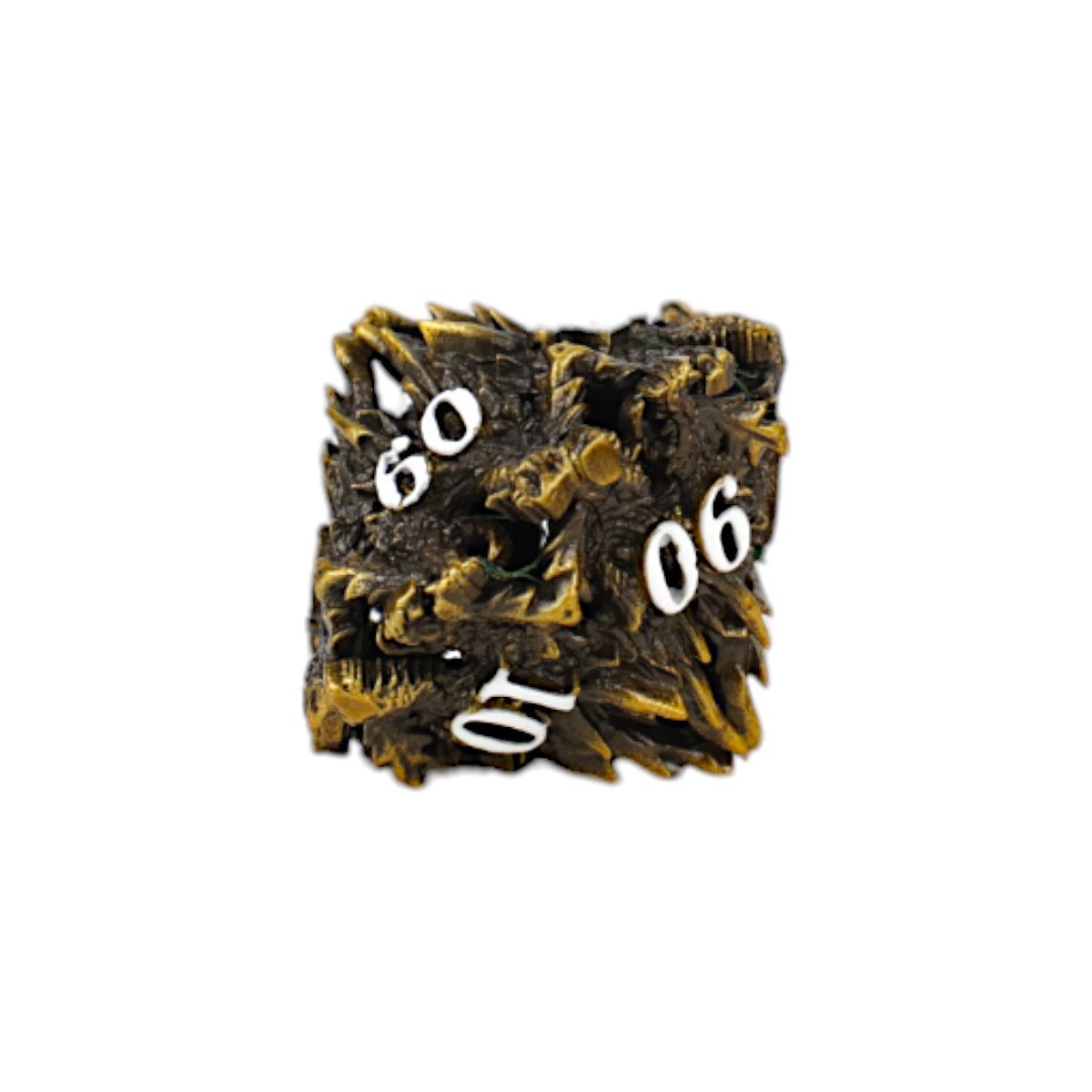 Dragon Rage Dice Set Ancient Bronze - Gaming Library