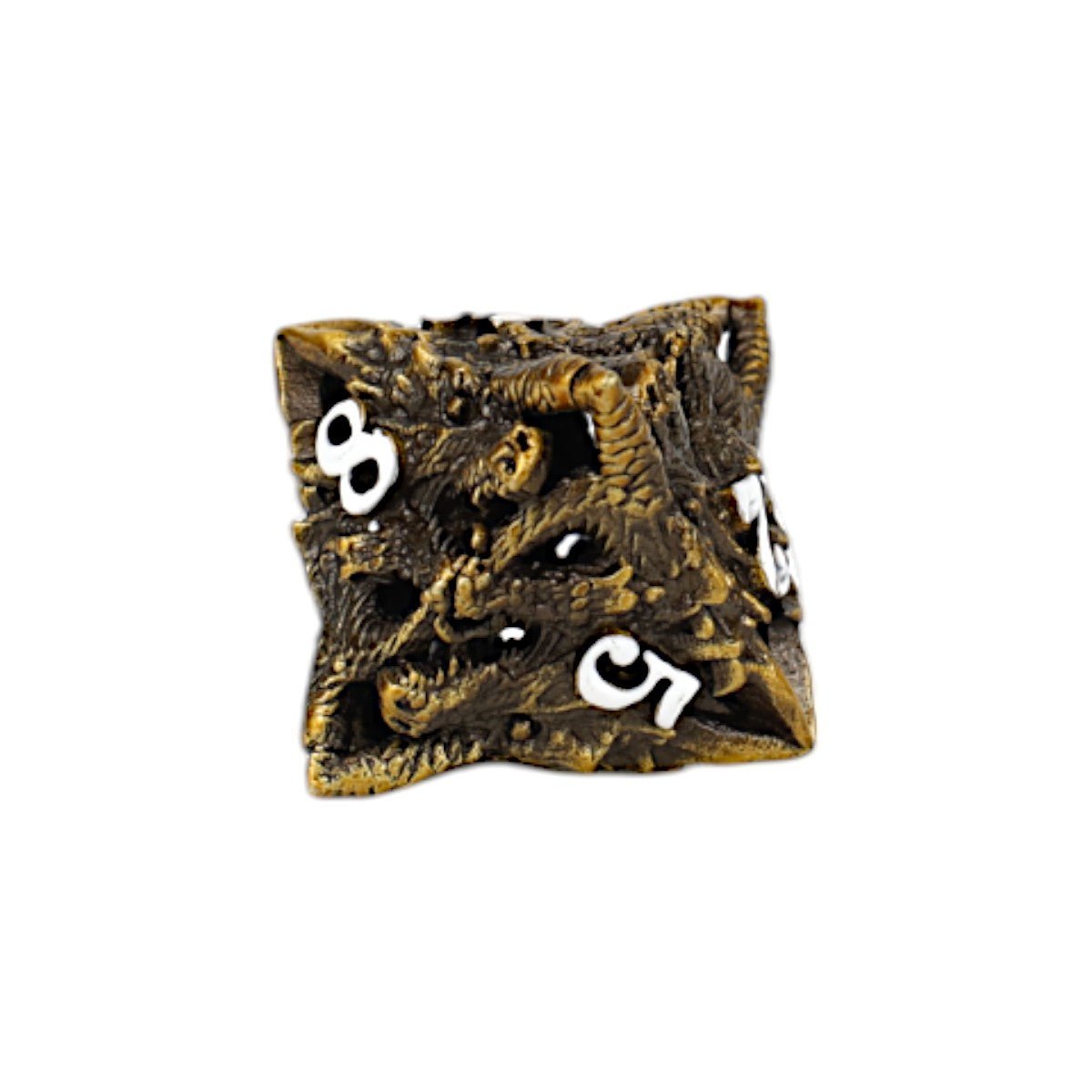 Dragon Rage Dice Set Ancient Bronze - Gaming Library