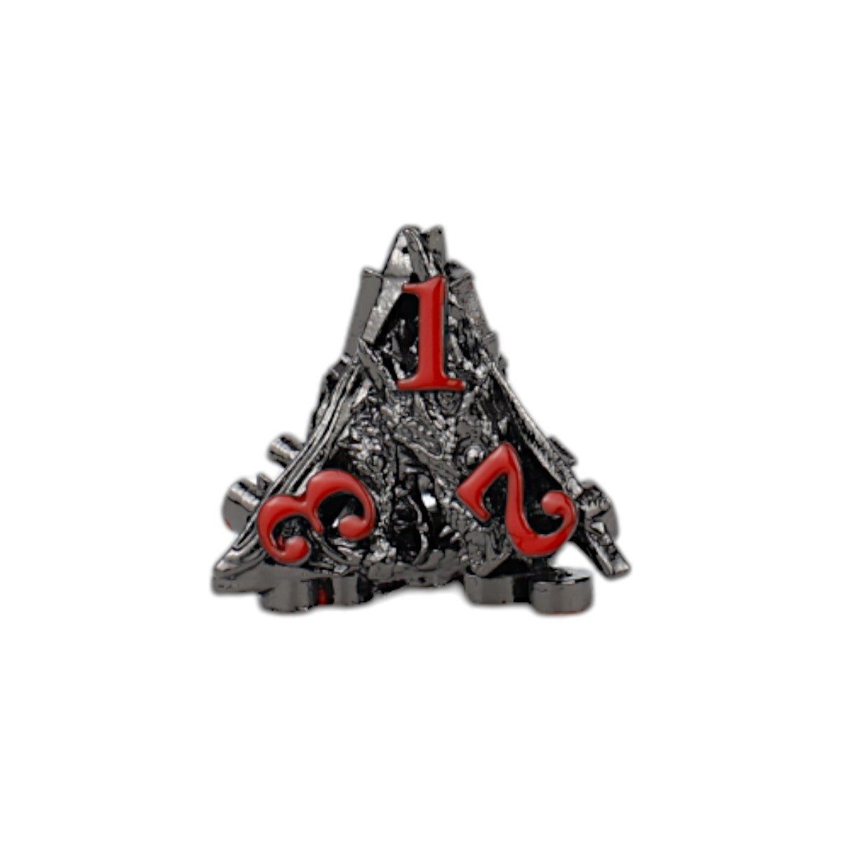 Dragon Rage Dice Set Black/Red - Gaming Library