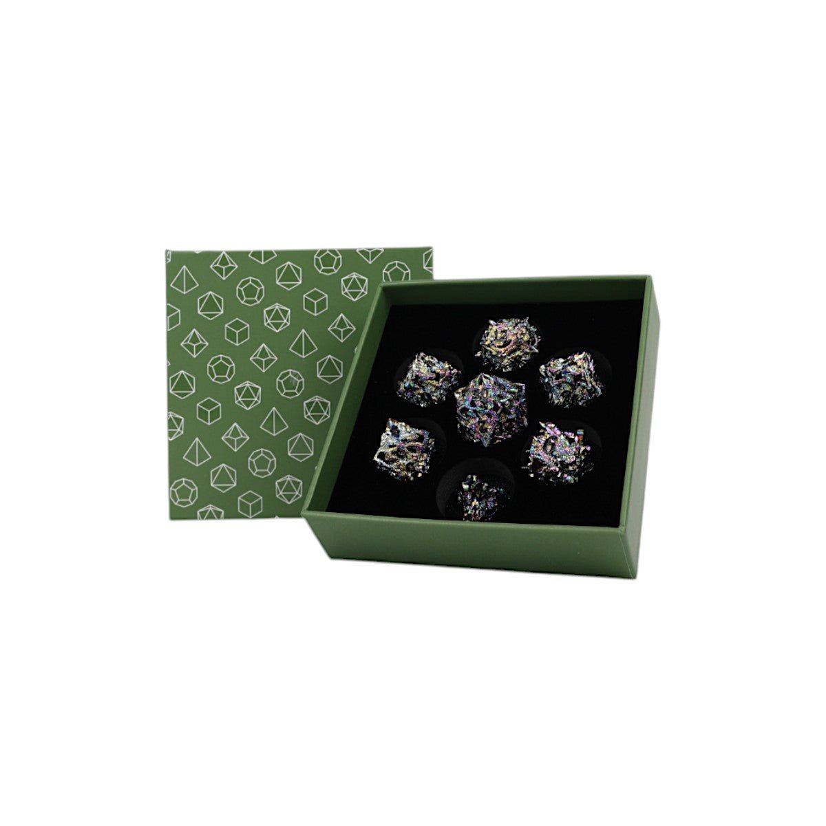 Dragon Rage Dice Set Rainbow - Gaming Library