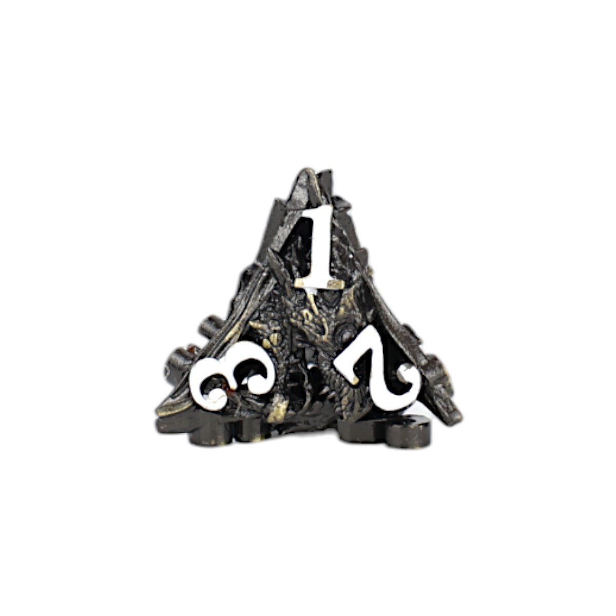 Dragon Rage Dice Set Tarnished Gold - Gaming Library
