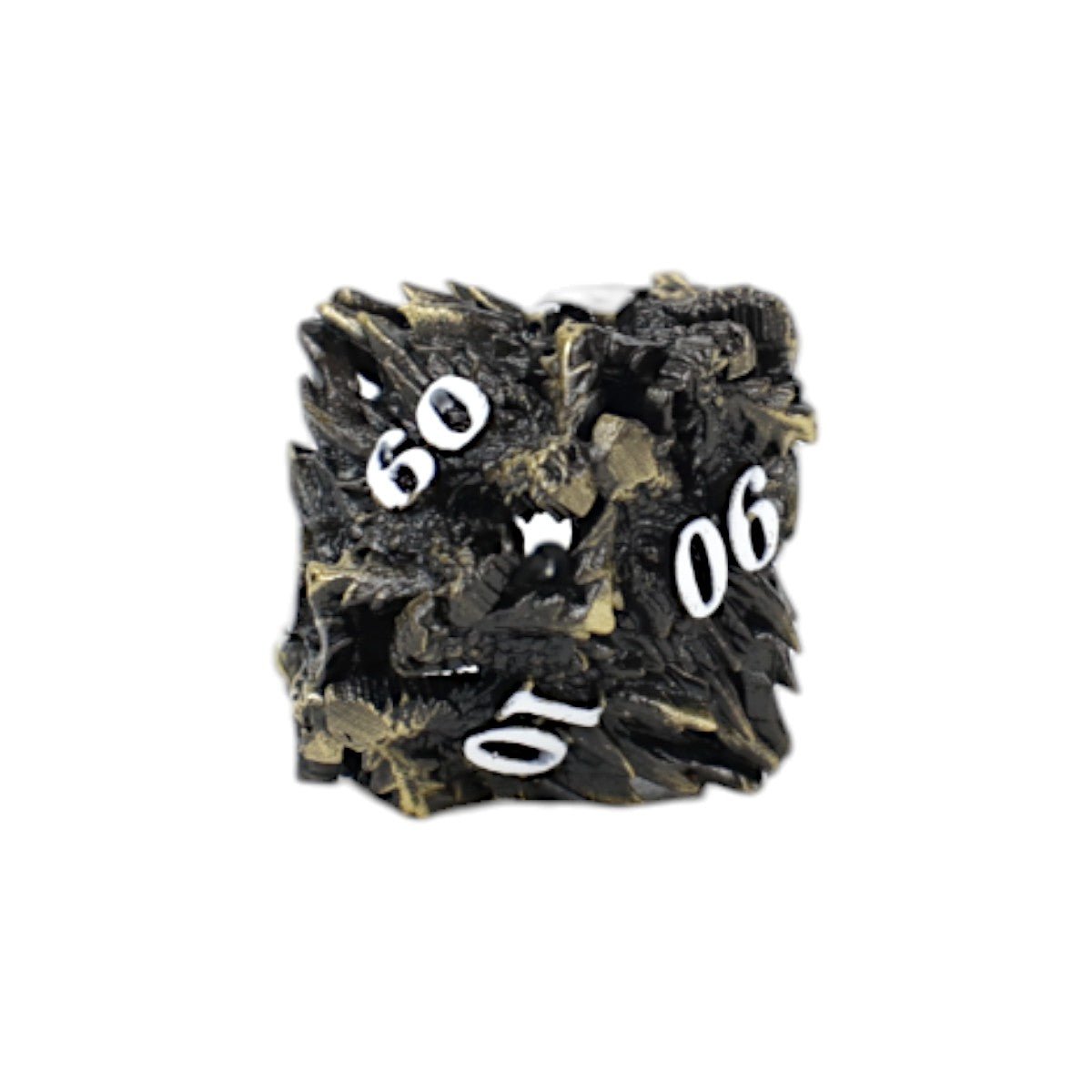 Dragon Rage Dice Set Tarnished Gold - Gaming Library