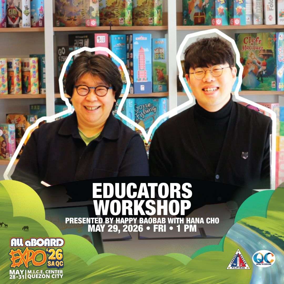 Educator's Workshop presented by Happy Baobab - All aBOARD EXPO - Gaming Library