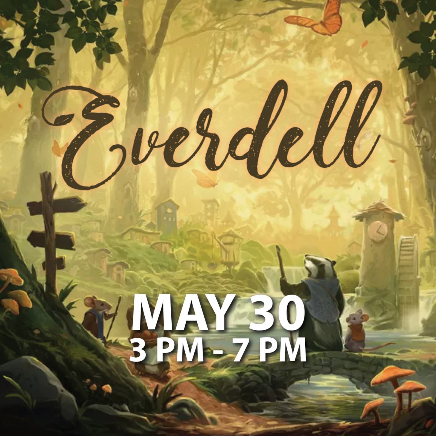 Everdell Tournament - ALL ABOARD EXPO 2025 - Gaming Library